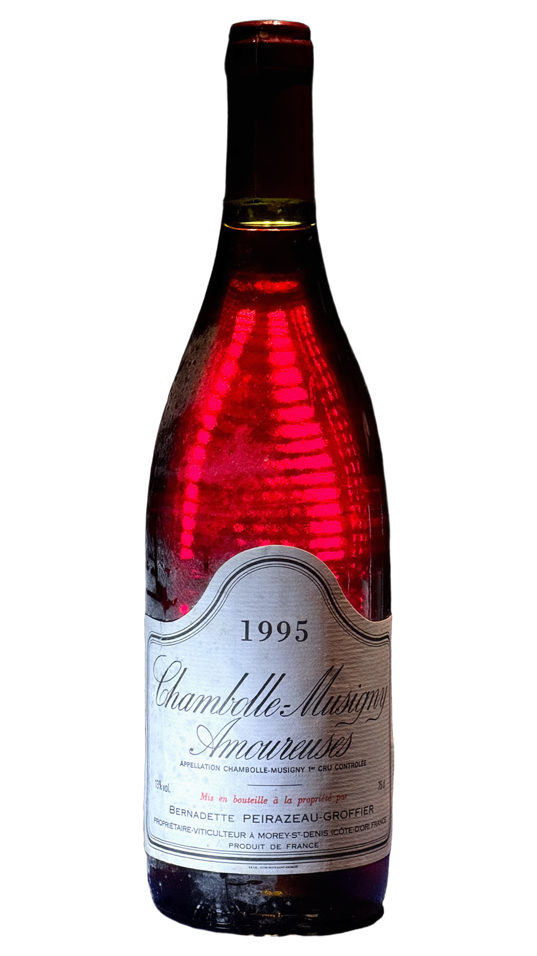 シャンボール・ミュジニー 1er Cru レ・ザムルーズ 1995 ペラゾー・グロフィエ