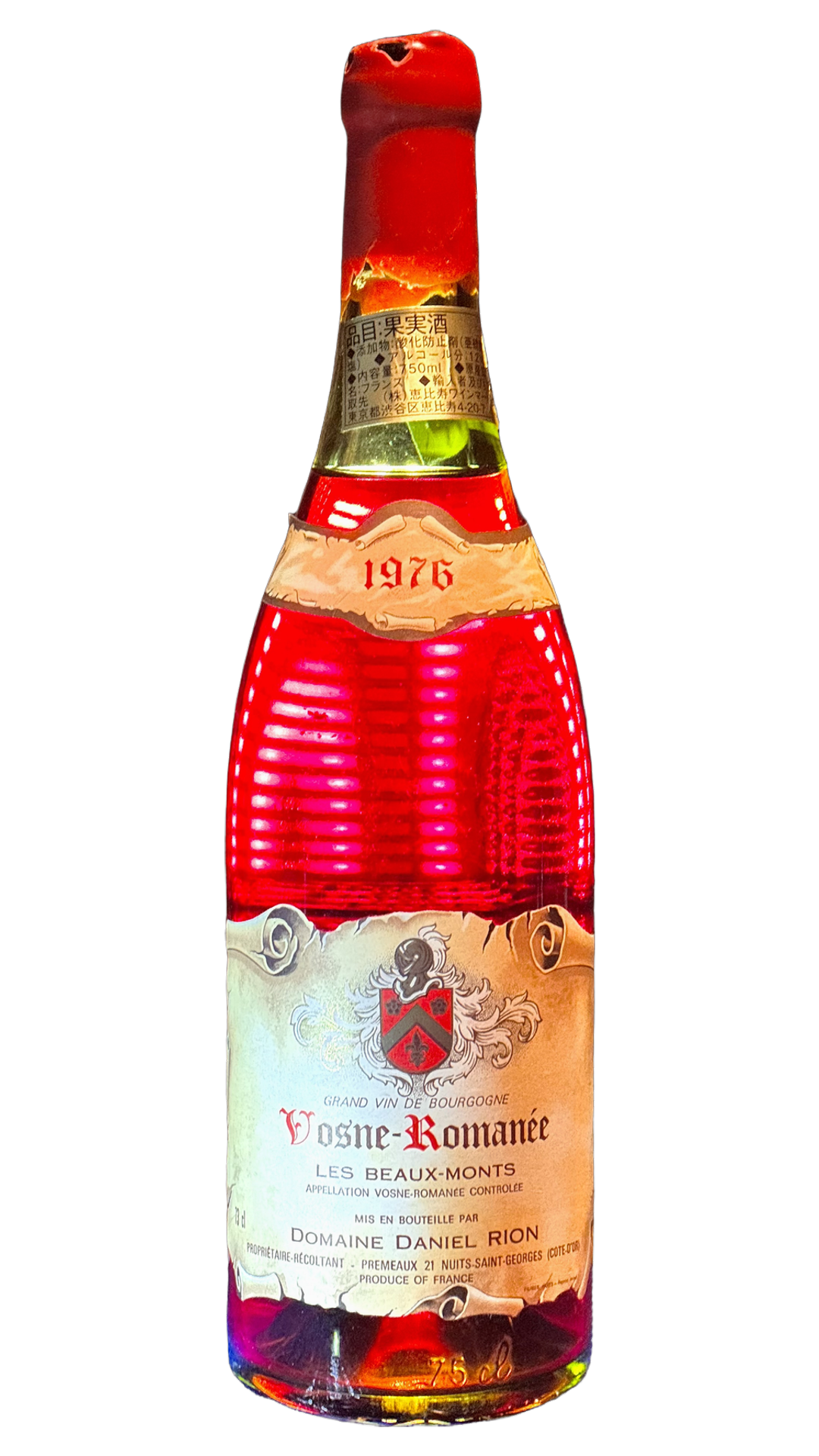 ヴォーヌ・ロマネ 1erCru レ・ボー・モン 1976 ダニエル・リオン